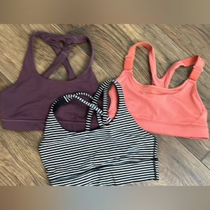 3 Lululemon & Athleta bras
